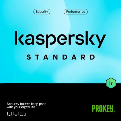 Key Kaspersky Standard chính hãng 12 tháng