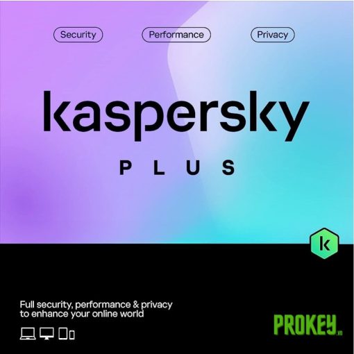 Key Kaspersky Plus chính hãng 12 tháng