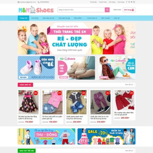 Theme wordpress baby shop 2