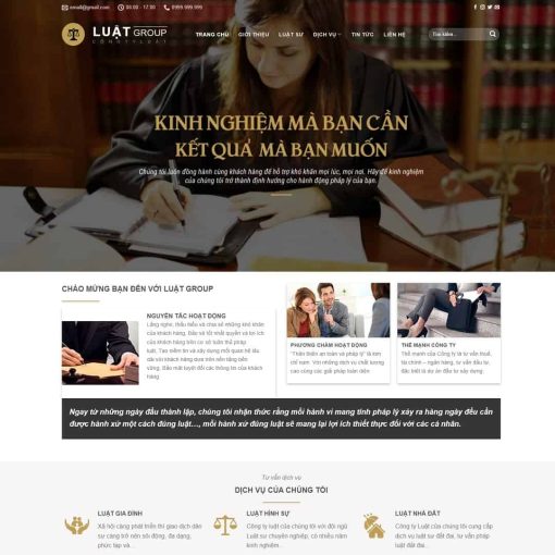 Theme wordpress văn phòng luật sư 2