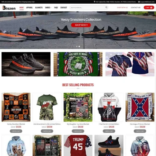 Theme wordpress shop thời trang pod