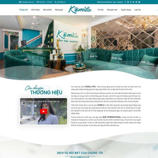 Theme wordpress spa 7