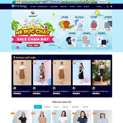 Theme wordpress thời trang 6