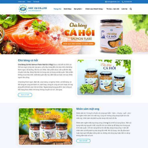 Theme wordpress bán hàng thực phẩm 19