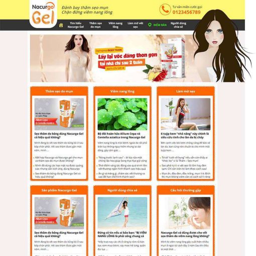 Theme wordpress bán hàng thực phẩm chức năng 20