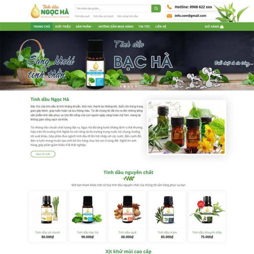 Theme wordpress bán hàng thực phẩm chức năng 22