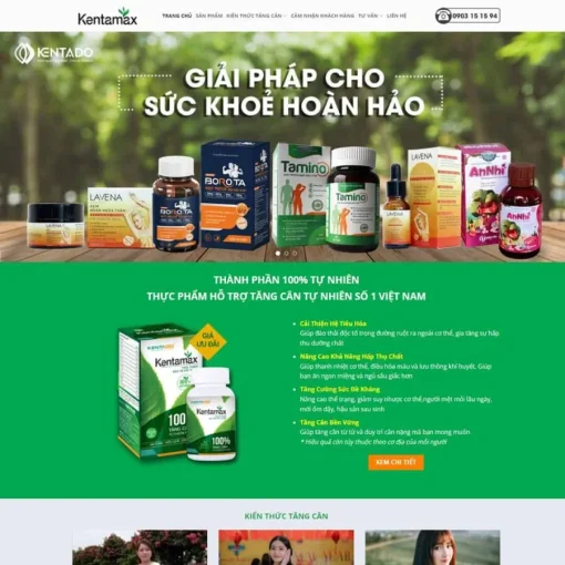 theme wordpress bán thuốc 8