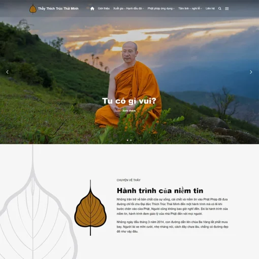 Theme wordpress tin tức chùa 3