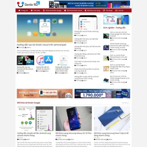 Theme wordpress tin tức new