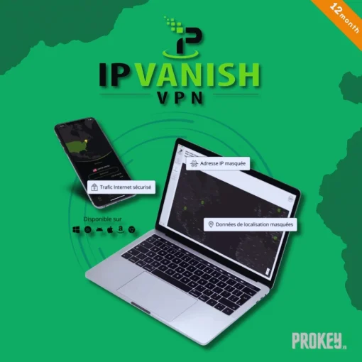 Tài khoản IPVanish VPN 1 năm