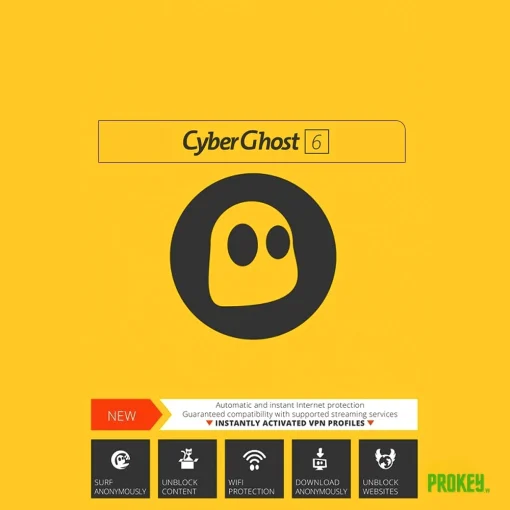 Tài khoản Cyberghost VPN 1 năm