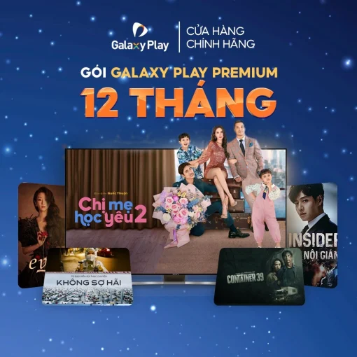 Nâng cấp Galaxy Play Gói Vip 12 tháng