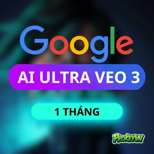 Tài khoản Google AI Ultra VEO 3 – 1 Tháng - AI tạo Video chân thực nhất